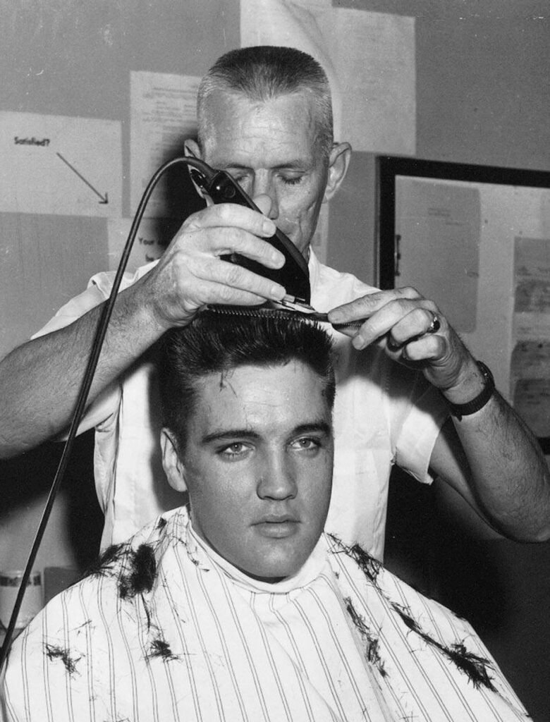 Overture: The End of the 1950's elvis haircut