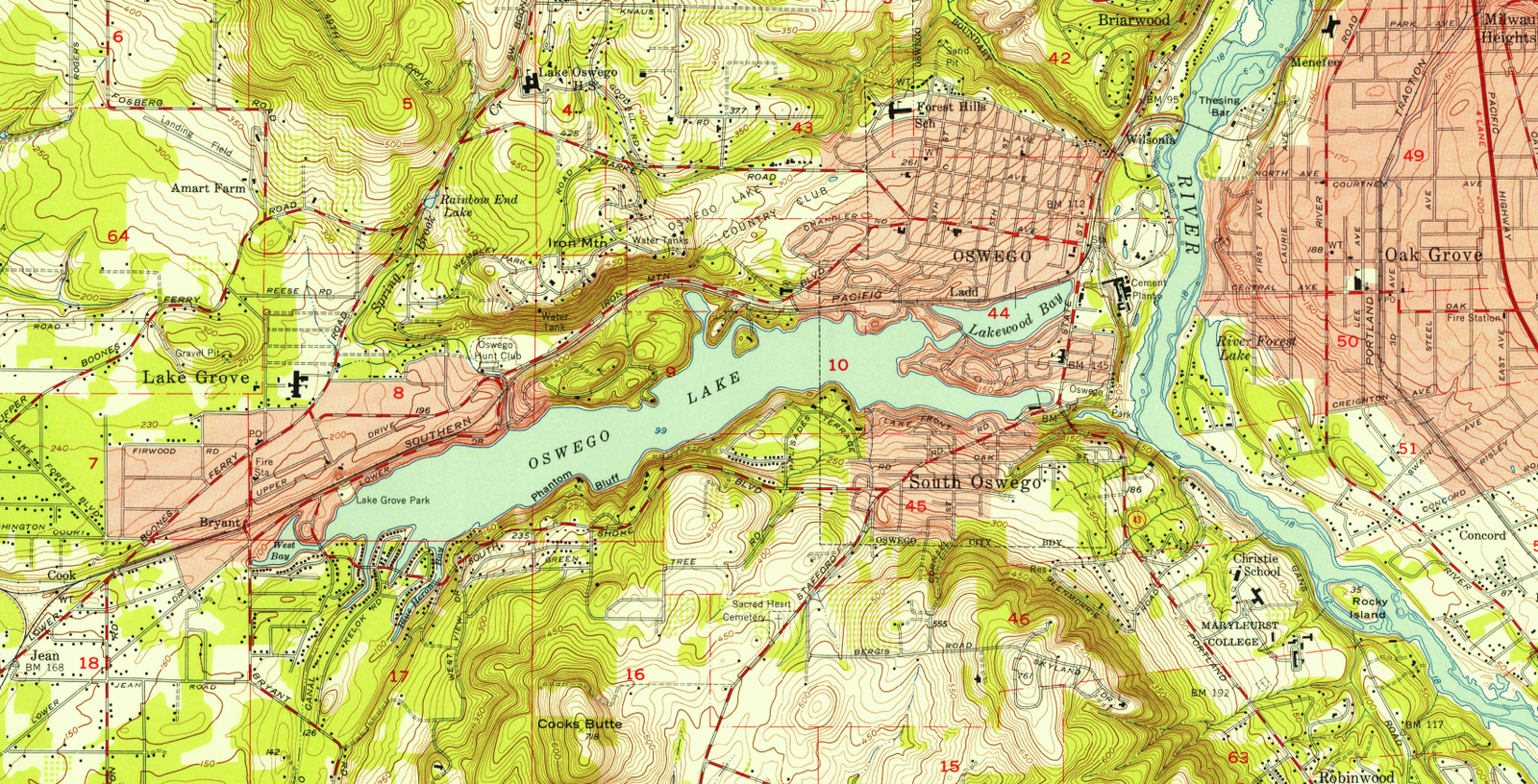 Oswego 1954
